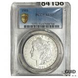 1901 Morgan Silver Dollar PCGS AU53