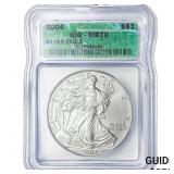 2004 Silver Eagle ICG MS70