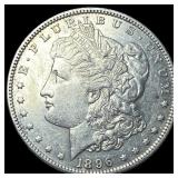 1896 PL Morgan Silver Dollar CHOICE AU
