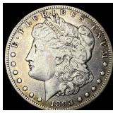 1893-O Silver Morgan Dollar NEARLY UNCIRCULATED
