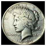 1921 Silver Peace Dollar NICELY CIRCULATED