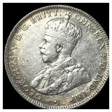 1921 Australia Silver Shilling LIGHTLY CIRCULATED