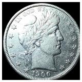 1900-S Silver Barber Half Dollar NEARLY  UNCIRCUL
