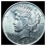 1924 Silver Peace Dollar UNCIRCULATED