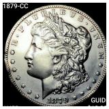 1879-CC Morgan Silver Dollar CLOSELY UNCIRCULATED