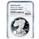 2020-W Silver Eagle NGC PF69 Ultra Cameo