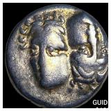 Greece Moesia, Istros 4th Cent. BC Silver Drachm