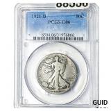 1921-D Walking Liberty Half Dollar PCGS G06