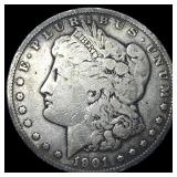 1901 Morgan Silver Dollar LIGHTLY CIRCULATED