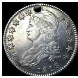 1818 Capped Bust Half Dollar (holed) HIGH GRADE