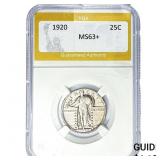 1920 Standing Liberty Quarter PGA MS63+