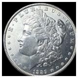 1889 Silver Morgan Dollar GEM BU