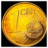 2002 Greek Copper 1 Eruo Cent