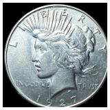 1927-S Silver Peace Dollar UNCIRCULATED
