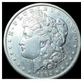 1892 Silver Morgan Dollar NEARLY UNCIRCULATED