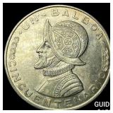 1953 Panama Silver 1 Balboa