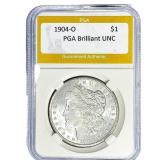 1904-O Morgan Silver Dollar PGA Brilliant UNC