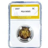 1937 Buffalo Nickel PGA MS65