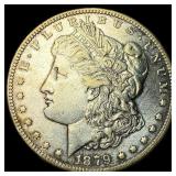 1879-S Silver Morgan Dollar CLOSELY UNCIRCULATED