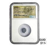 Judaea ALex Jannaeus 103-76 BC Bronze Prutah NGC