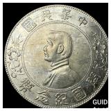 1912 China Rep. of Yuman-Szrchnan Silver Yuan