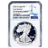 2022-W Silver Eagle NGC PF70 Ultra Cameo