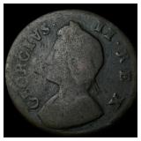 1735 Great Britain Copper 1 Farthing KM 572