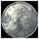 1829 Capped Bust Half Dime LIGHTLY CIRCULATED