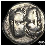 Greece Moesia, Istros 4th Cent. BC Silver Drachm
