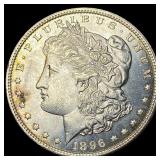 1896 Silver Morgan Dollar GEM BU