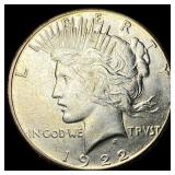 1922-S Silver Peace Dollar UNCIRCULATED