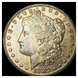 1887-S Silver Morgan Dollar CLOSELY UNCIRCULATED