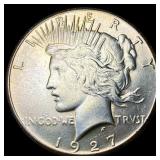 1927 Silver Peace Dollar UNCIRCULATED