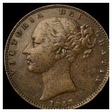 1898 Great Britain Copper Farthing KM 725