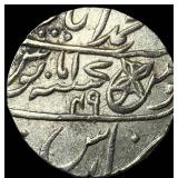19th Cent. AH1229 Bengal Presidency Silver Rupee