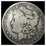 1886-O Silver Morgan Dollar LIGHTLY CIRCULATED