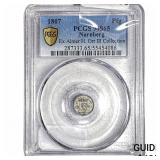 1807 Nurnberg Silver Pfennig PCGS MS65