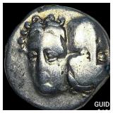 Greece Moesia, Istros 4th Cent. BC Silver Drachm