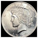 1923 Silver Peace Dollar GEM BU