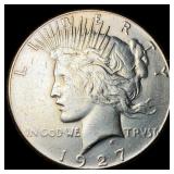 1927 Peace Silver Dollar CHOICE AU