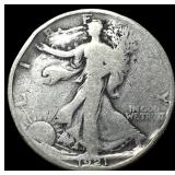 1921 Silver Walking Liberty Half Dollar UNCIRCULAT