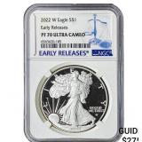 2022-W Silver Eagle NGC PF70 Ultra Cameo