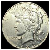1935-S Silver Peace Dollar UNCIRCULATED