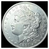 1891-O Silver Morgan Dollar CHOICE AU