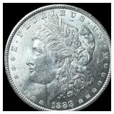 1888-S Silver Morgan Dollar GEM BU