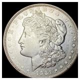 1921 Silver Morgan Dollar NEARLY UNCIRCULATED
