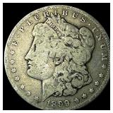 1899 Micro O Morgan Silver Dollar ABOUT UNCIRCULAT