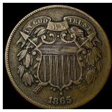 1865 Two-Cent Piece CLOSELY UNCIRCULATED