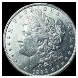 1883 Morgan Silver Dollar CHOICE AU