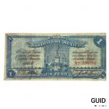 1915 Free and Sovereign State of Mexico 1 Peso